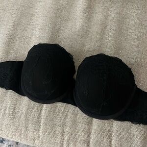 Black La Senza Lace Bra Strapless